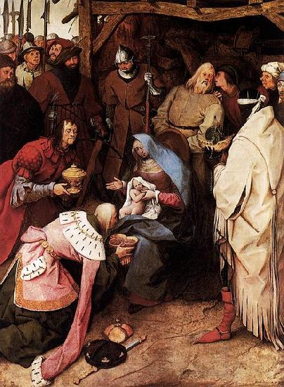 Pieter Bruegel the Elder The Adoration of the Kings Spain oil painting art